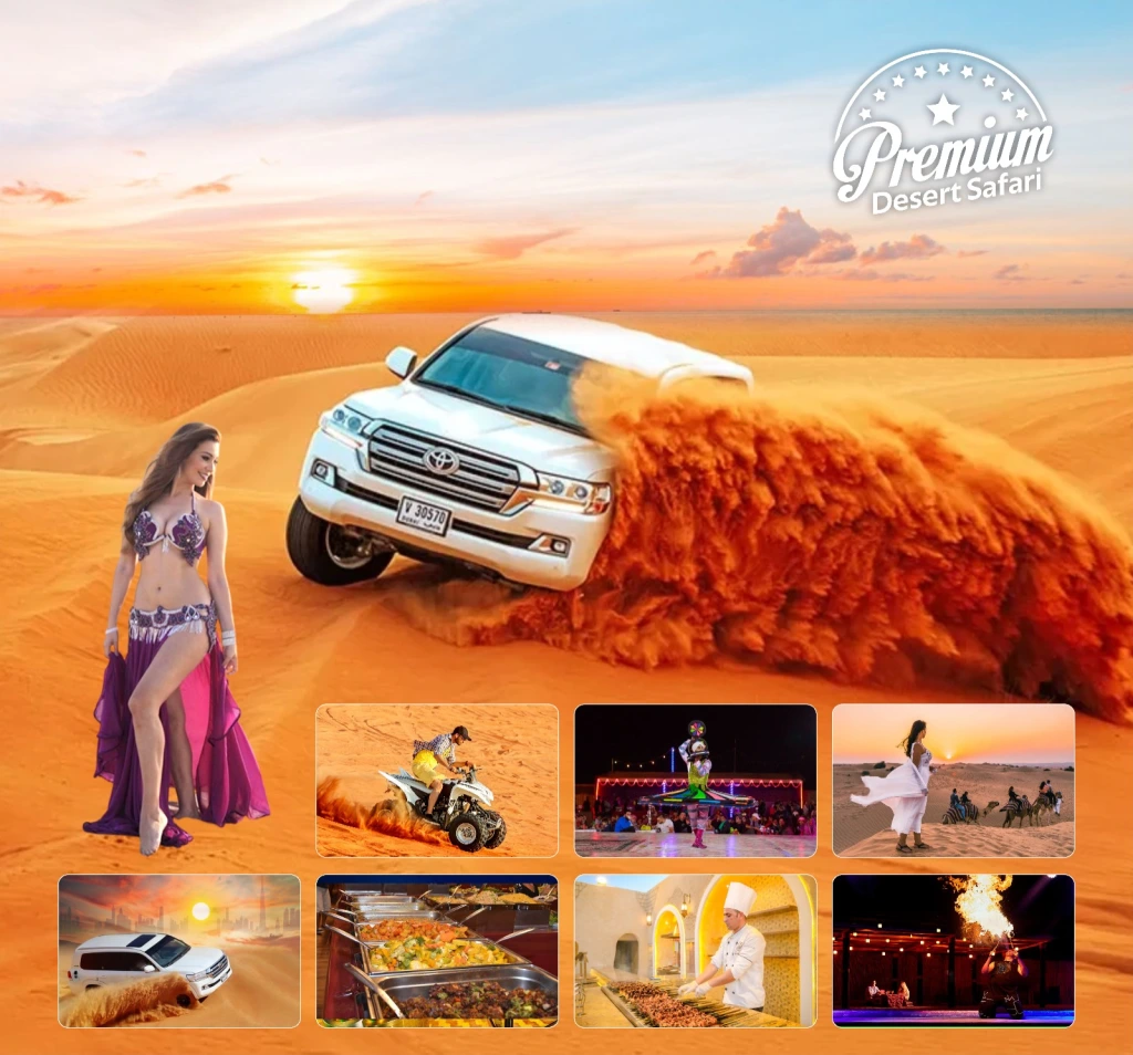 Premium desert safari tours tickets